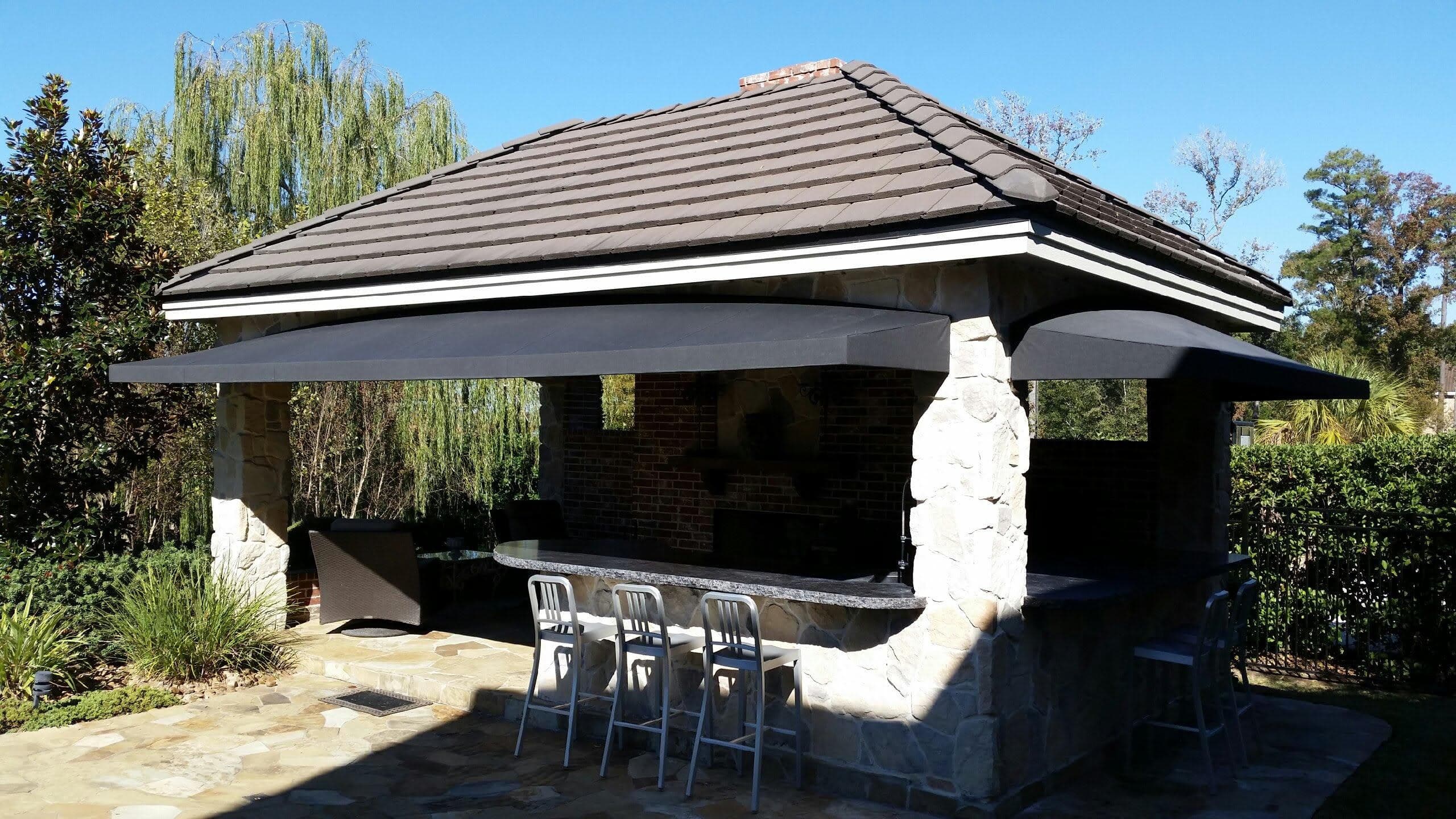 Custom fabric awnings project 6 by AAA Awning Co. — Houston, Dallas, Fort Worth, Austin, San Antonio, Texas Gulf Coast
