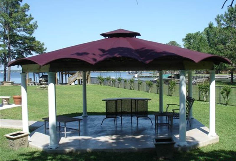 Custom gazebos & cabanas project 2 by AAA Awning Co. — Houston, Dallas, Fort Worth, Austin, San Antonio, Texas Gulf Coast