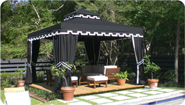 Custom gazebos & cabanas project 8 by AAA Awning Co. — Houston, Dallas, Fort Worth, Austin, San Antonio, Texas Gulf Coast