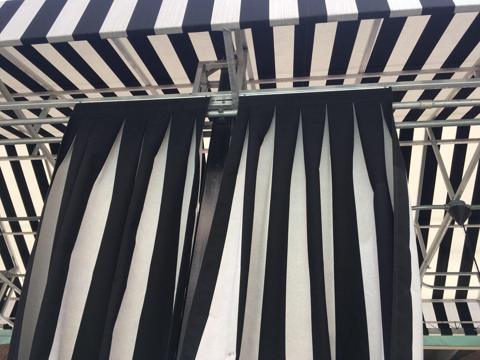 Custom patio curtains project 1 by AAA Awning Co. — Houston, Dallas, Fort Worth, Austin, San Antonio, Texas Gulf Coast