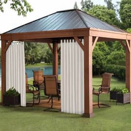 Custom patio curtains project 7 by AAA Awning Co. — Houston, Dallas, Fort Worth, Austin, San Antonio, Texas Gulf Coast