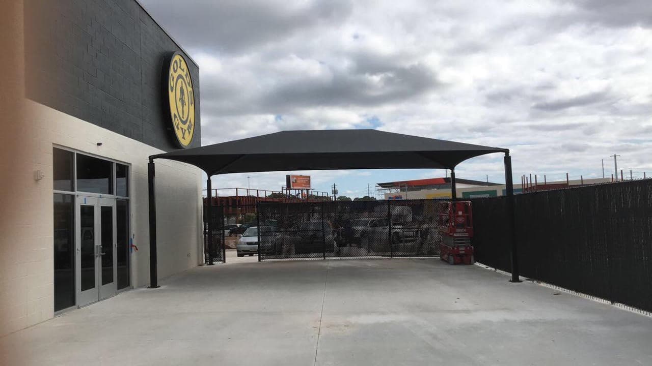 Custom shade structures project 2 by AAA Awning Co. — Houston, Dallas, Fort Worth, Austin, San Antonio, Texas Gulf Coast